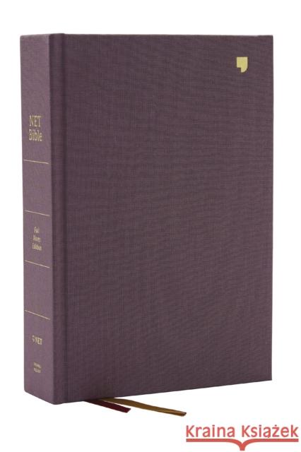 NET Bible, Full-notes Edition, Cloth over Board, Gray, Comfort Print: Holy Bible Thomas Nelson 9780785224648 Thomas Nelson Publishers - książka