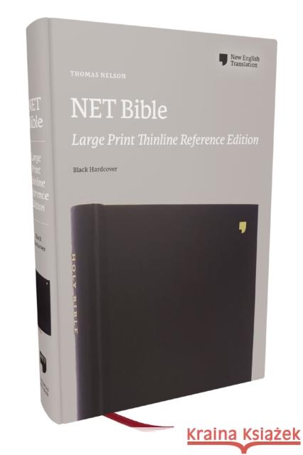 NET Bible, Large Print Thinline with Cross References, Hardcover, Comfort Print Thomas Nelson 9781400334865 Thomas Nelson - książka