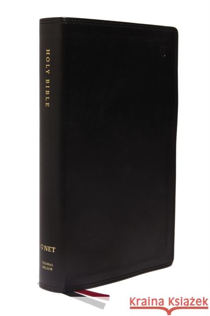 Net Bible, Single-Column Reference, Leathersoft, Black, Comfort Print: Holy Bible  9780785227243 Thomas Nelson - książka