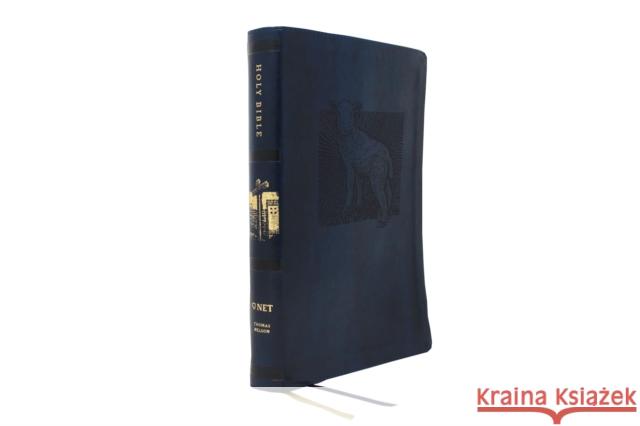 Net Bible, Thinline Art Edition, Large Print, Leathersoft, Blue, Comfort Print: Holy Bible  9780785244455 Thomas Nelson - książka
