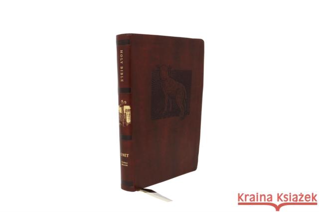 Net Bible, Thinline Art Edition, Large Print, Leathersoft, Brown, Comfort Print: Holy Bible Thomas Nelson 9780785244424 Thomas Nelson - książka