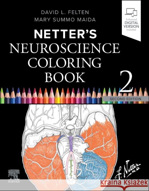 Netter's Neuroscience Coloring Book Mary Summo, Ph.D. (Adjunct Professor of Neurobiology & Anatomy, University of Rochester School of Medicine, Rochester, N 9780443117312 Elsevier Health Sciences - książka