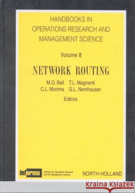 Network Routing  9780444821416 Elsevier Science Ltd - książka