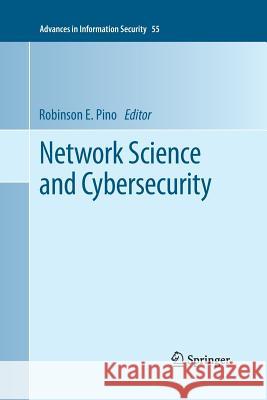 Network Science and Cybersecurity Robinson E. Pino 9781489990655 Springer - książka