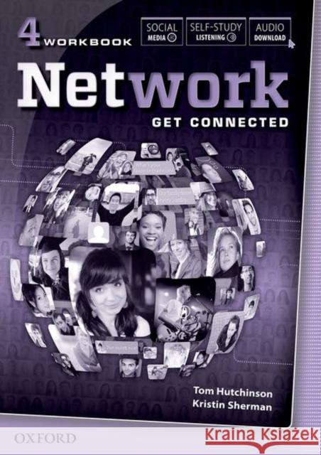 Network Workbook 4 Hutchinson, Tom 9780194671569 Oxford University Press - książka