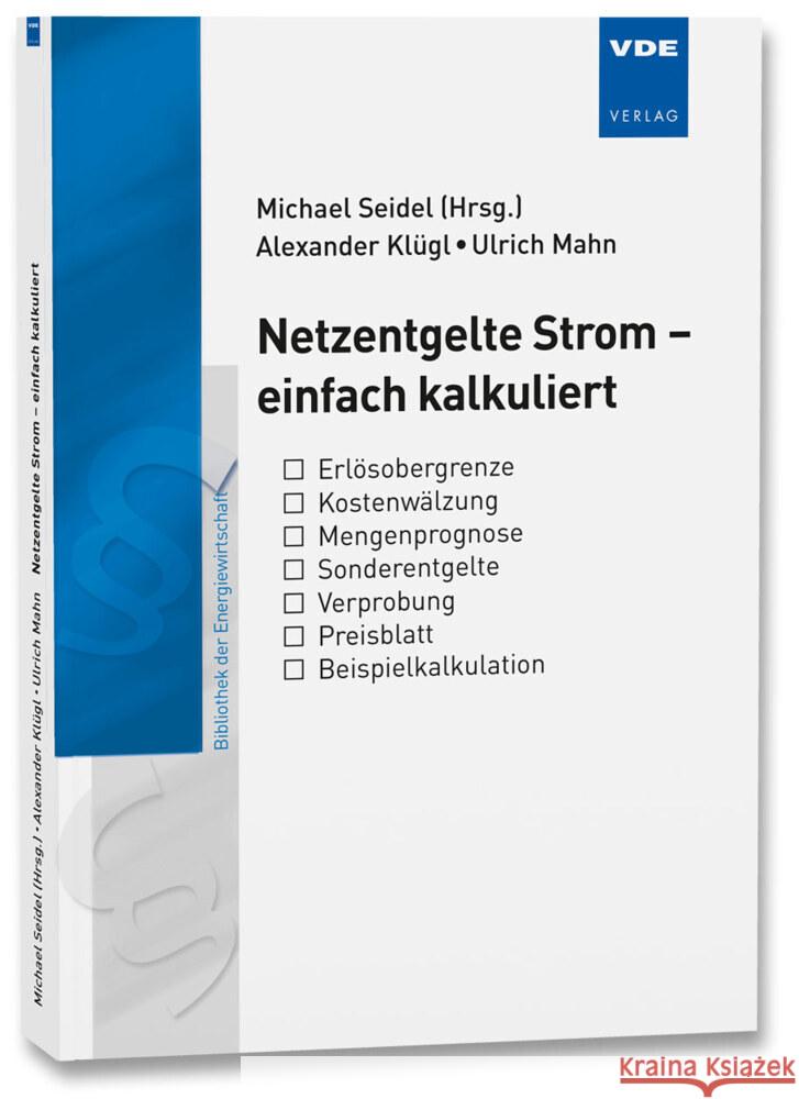 Netzentgelte Strom - einfach kalkuliert Klügl, Alexander; Mahn, Ulrich 9783800751389 VDE-Verlag - książka