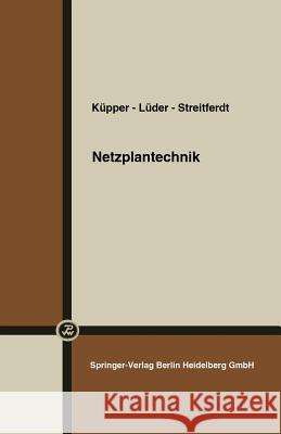 Netzplantechnik Xy Ka1/4pper Xy La1/4der Xy Streitferdt 9783790801392 Physica-Verlag - książka