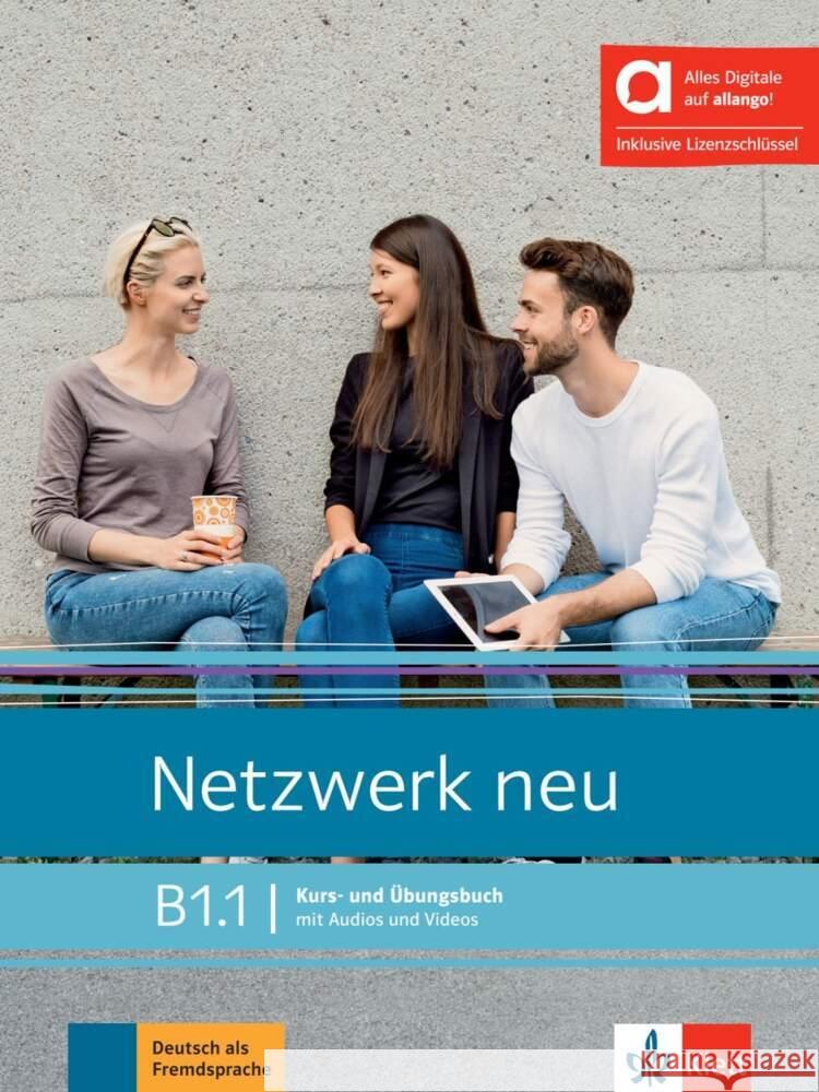 Netzwerk neu B1.1 - Hybride Ausgabe allango Paul Rusch 9783126072908 Klett Sprachen - książka