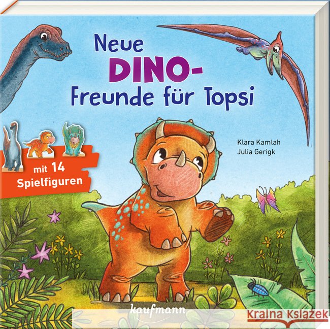 Neue Dino-Freunde für Topsi Kamlah, Klara 9783780665744 Kaufmann - książka