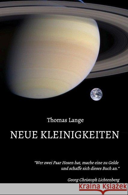 Neue Kleinigkeiten lange, Thomas 9783746778662 epubli - książka