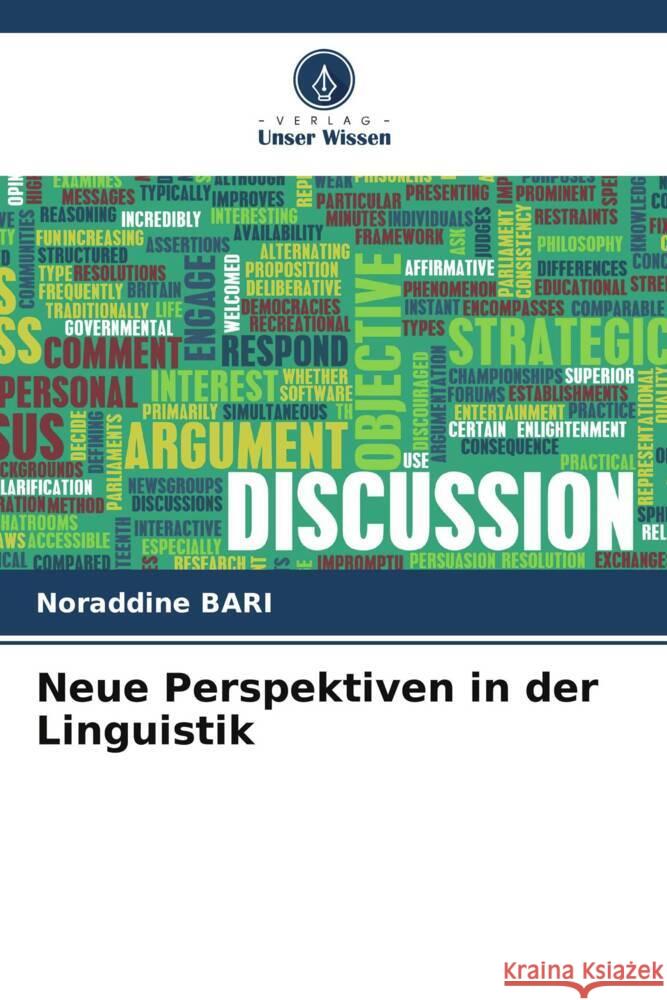 Neue Perspektiven in der Linguistik Noraddine Bari 9786208067953 Verlag Unser Wissen - książka