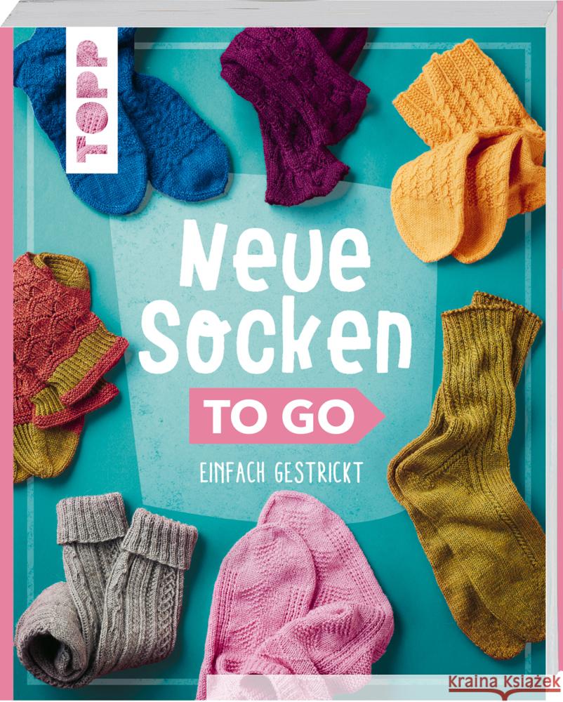 Neue Socken to go Burkhardt, Manuela, Bergk, Dagmar 9783735870162 Frech - książka