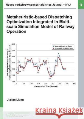 Neues verkehrswissenschaftliches Journal - Ausgabe 18: Metaheuristic-based Dispatching Optimization Integrated in Multi-scale Simulation Model of Rail Liang, Jiajian 9783744840101 Books on Demand - książka
