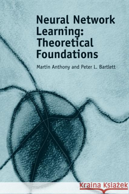 Neural Network Learning: Theoretical Foundations Anthony, Martin 9780521118620 Cambridge University Press - książka