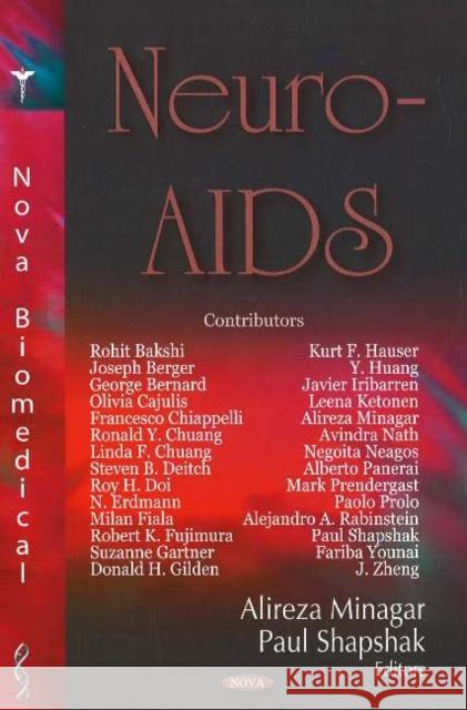 Neuro-AIDS Alireza Minagar, Paul Shapshak 9781594546105 Nova Science Publishers Inc - książka