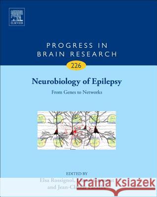 Neurobiology of Epilepsy: From Genes to Networks Volume 226 Rossignol, Elsa 9780128038864 Elsevier Science - książka