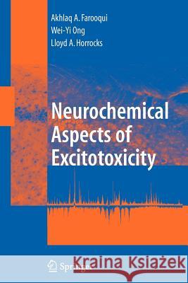 Neurochemical Aspects of Excitotoxicity Akhlaq A. Farooqui Wei-Yi Ong Lloyd A. Horrocks 9781441925046 Not Avail - książka