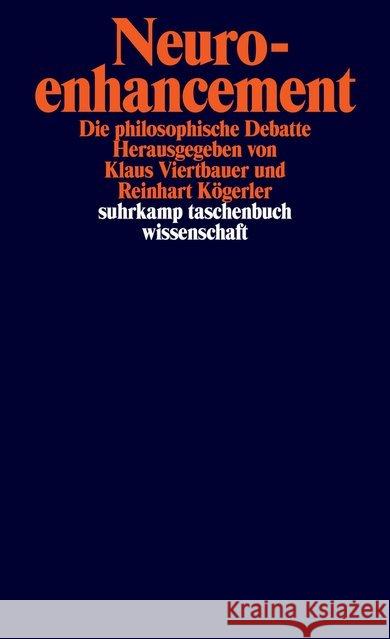 Neuroenhancement : Die philosophische Debatte  9783518298855 Suhrkamp - książka
