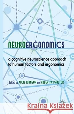 Neuroergonomics: A Cognitive Neuroscience Approach to Human Factors and Ergonomics Johnson, A. 9781349335305 Palgrave Macmillan - książka
