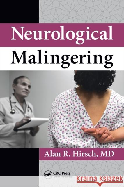 Neurological Malingering Alan R. Hirsch 9781032095493 CRC Press - książka