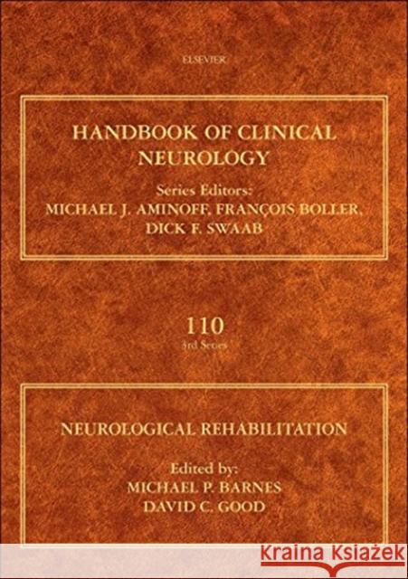 Neurological Rehabilitation: Volume 110 Barnes, Michael P. 9780444529015 ELSEVIER - książka