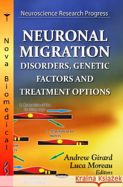 Neuronal Migration: Disorders, Genetic Factors & Treatment Options Andrew Girard, Luca Moreau 9781621000594 Nova Science Publishers Inc - książka