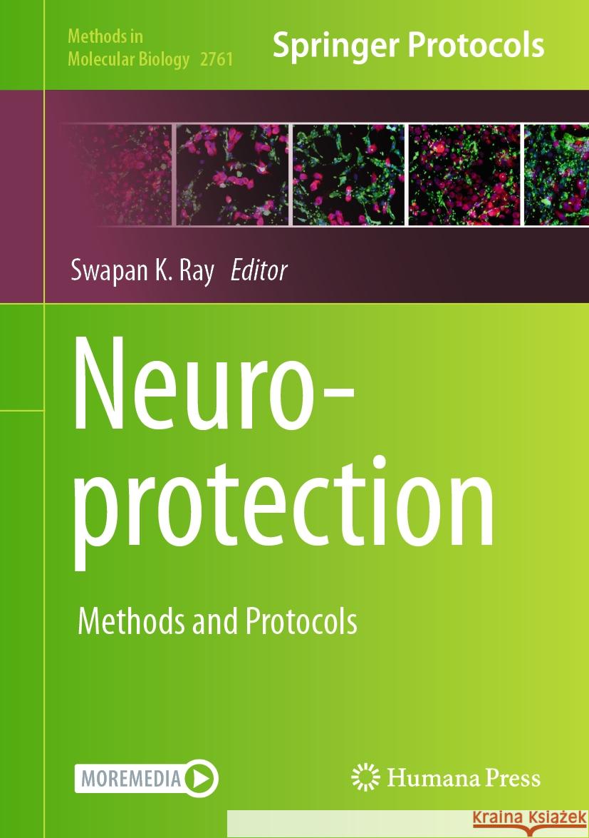 Neuroprotection: Method and Protocols Swapan Ray 9781071636619 Humana - książka