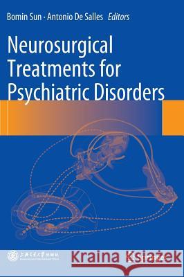 Neurosurgical Treatments for Psychiatric Disorders Bomin Sun, Antonio De Salles 9789401795753 Springer - książka