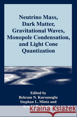 Neutrino Mass, Dark Matter, Gravitational Waves, Monopole Condensation, and Light Cone Quantization Behram N. Kursunogammalu Stephan L. Mintz Arnold Perlmutter 9780306453915 Plenum Publishing Corporation - książka