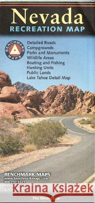 Nevada Recreation Map Benchmark Maps 9780783499222 Map Link - książka