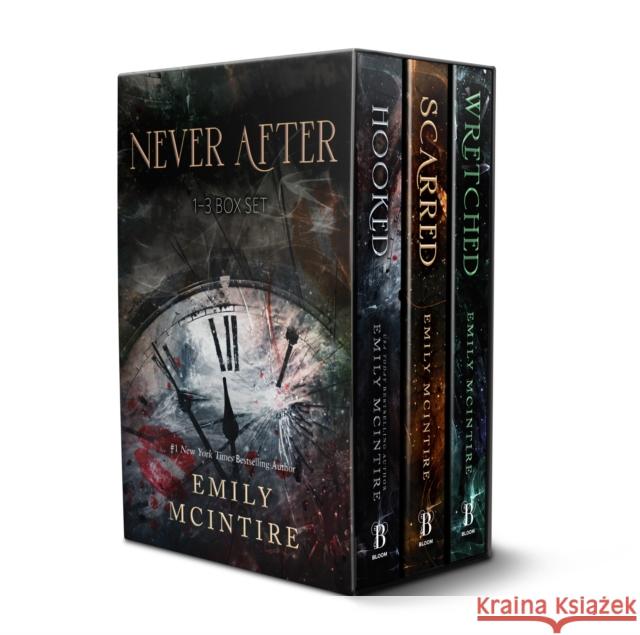 Never After Series Boxed Set, Books 1-3: Hooked, Scarred, and Wretched Emily McIntire 9781464275388 Bloom Books - książka