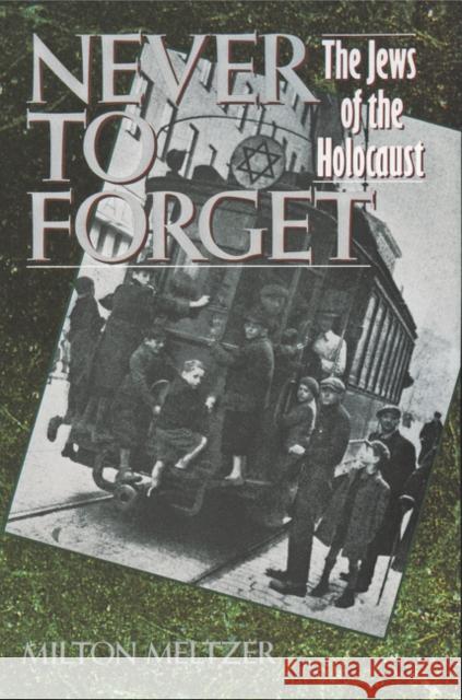Never to Forget: The Jews of the Holocaust Milton Meltzer 9780064461184 HarperTrophy - książka
