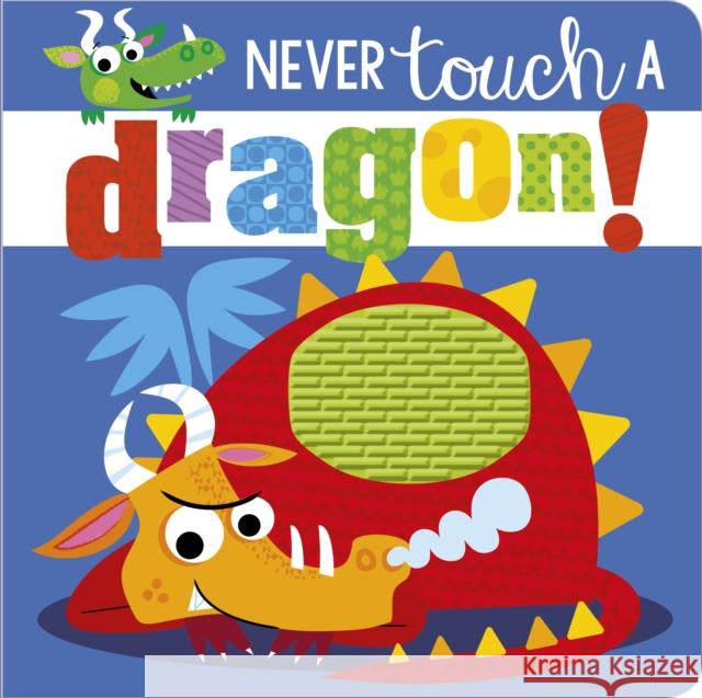 Never Touch a Dragon Rosie Greening Stuart Lynch  9781786922670 Make Believe Ideas - książka