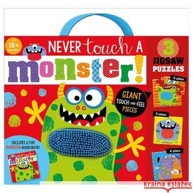 Never Touch A Monster Jigsaw Puzzle  9781800580558 Make Believe Ideas - książka