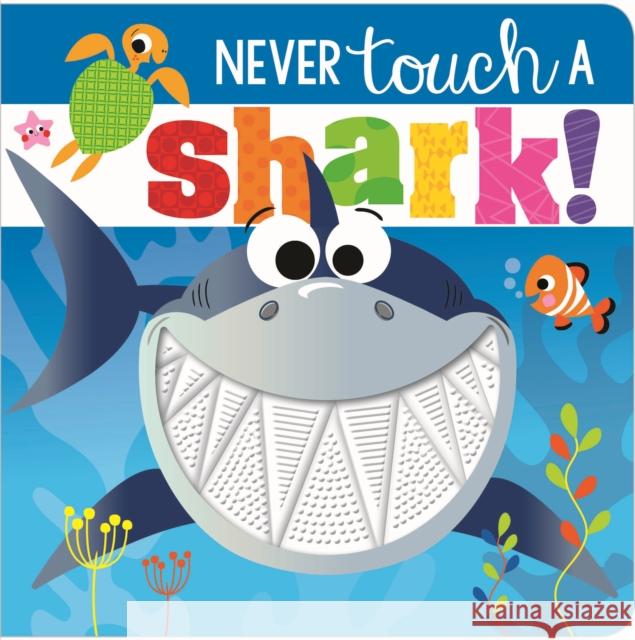 Never Touch a Shark! Rosie Greening Stuart Lynch  9781788436809 Make Believe Ideas - książka