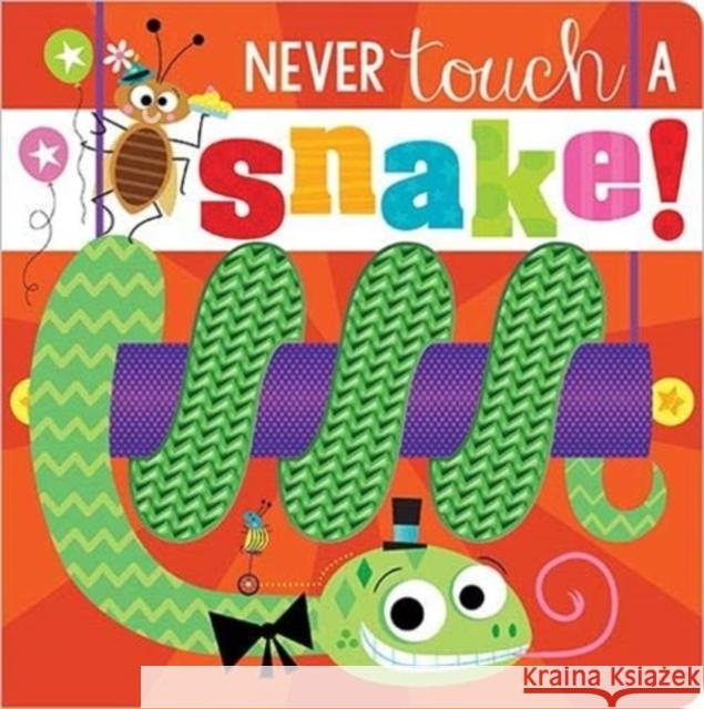 Never Touch a Snake! Rosie Greening 9781800581869 MAKE BELIEVE IDEAS - książka