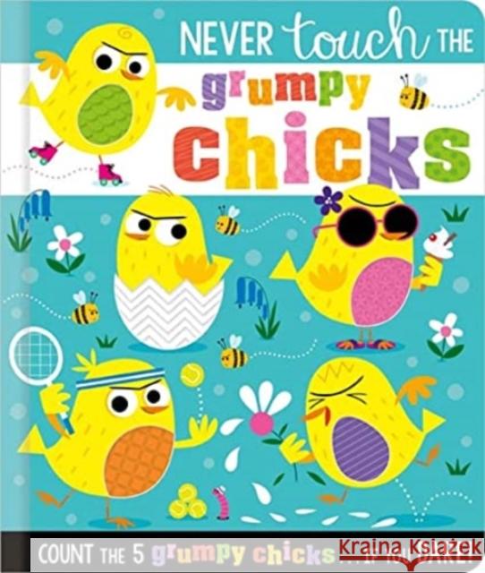 Never Touch the Grumpy Chicks ROSIE GREENING 9781800583870 Make Believe Ideas - książka