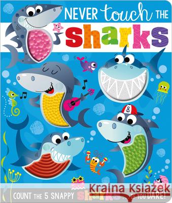 Never Touch the Sharks! Greening, Rosie 9781789473735 Make Believe Ideas - książka