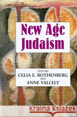 New Age Judaism  9780853038603 VALLENTINE MITCHELL & CO LTD - książka