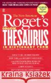 New American Roget's College Thesaurus in Dictionary Form (Revised & Updated) Philip D. Morehead 9780451207166 Signet Book