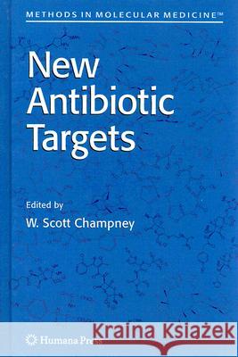 New Antibiotic Targets  9781588299154 Not Avail - książka