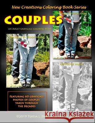New Creations Coloring Book Series: Couples Brad Davis Teresa Davis 9781947121683 New Creations Coloring Book Series - książka