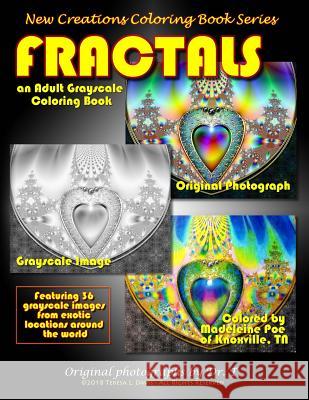 New Creations Coloring Book Series: Fractals Dr Teresa Davis Dr Teresa Davis Brad Davis 9781947121515 New Creations Coloring Book Series - książka