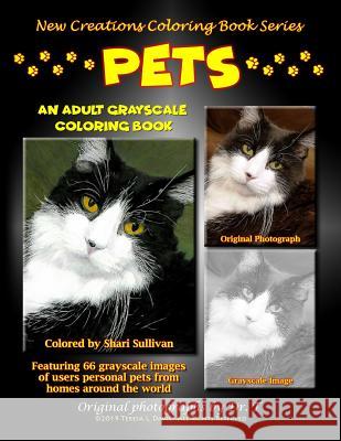 New Creations Coloring Book Series: Pets Brad Davis Teresa Davis 9781947121881 New Creations Coloring Book Series - książka