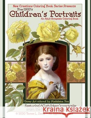 New Creations Coloring Book Series: Pre-1900s Children's Paintings Brad Davis Teresa Davis 9781951363420 New Creations Coloring Book Series - książka