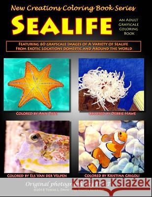 New Creations Coloring Book Series: Sealife Dr Teresa Davis Dr Teresa Davis Brad Davis 9781947121478 New Creations Coloring Book Series - książka