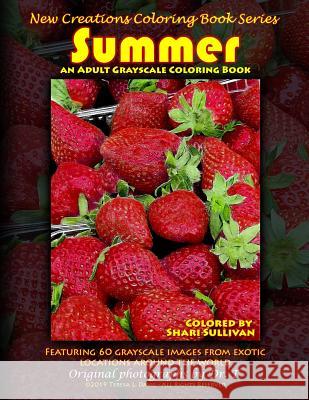 New Creations Coloring Book Series: Summer Teresa Davis Brad Davis Teresa Davis 9781947121843 New Creations Coloring Book Series - książka