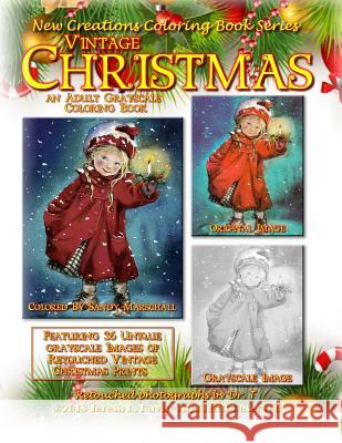 New Creations Coloring Book Series: Vintage Christmas Teresa Davis Brad Davis Teresa Davis 9781947121621 New Creations Coloring Book Series - książka