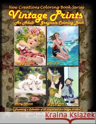 New Creations Coloring Book Series: Vintage Prints Brad Davis Teresa Davis 9781951363260 New Creations Coloring Book Series - książka