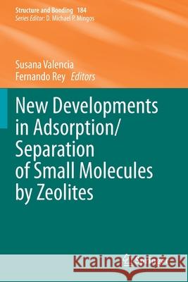 New Developments in Adsorption/Separation of Small Molecules by Zeolites Susana Valencia Fernando Rey 9783030638559 Springer - książka